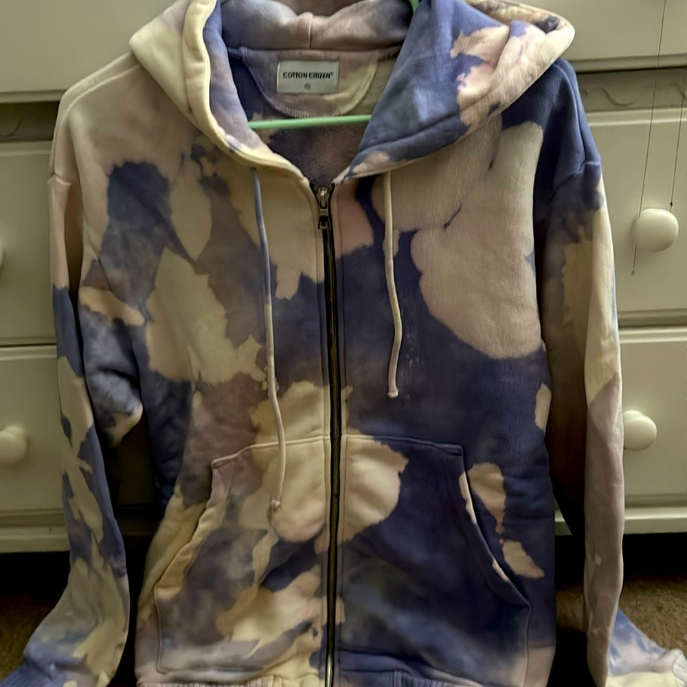 cotton citizen zip up hoodie